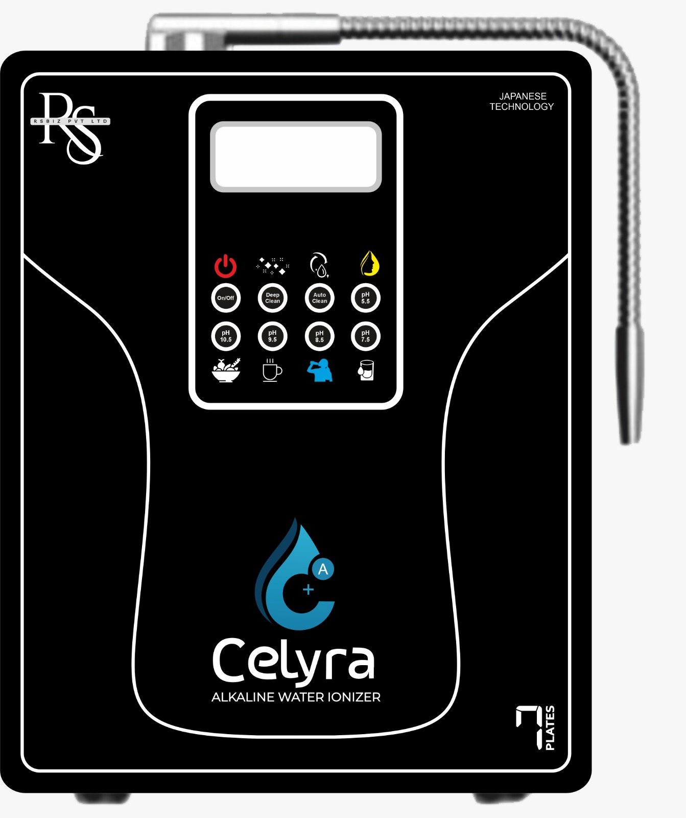 RWB-9 Plate Alkaline Water Ionizer